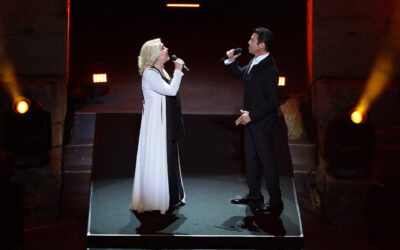 Two top performers Marinella – Marios Frangoulis On the side of the fire victims of Northern Evia
